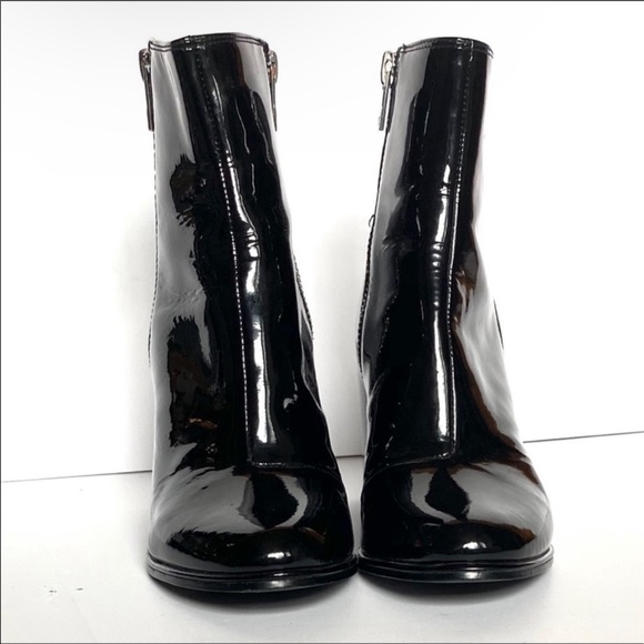 🖤Calvin Klein Patent Leather Bootie’s - Picture 6 of 14